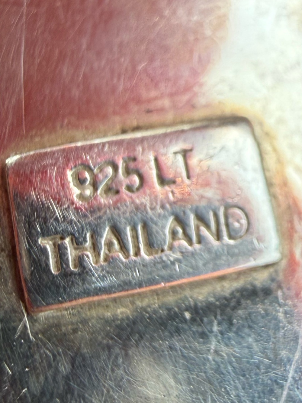 Vintage 925 Sterling Silver
Tapered Panel Stretch Bracelet - Thailand 40g - Picture 3 of 4
